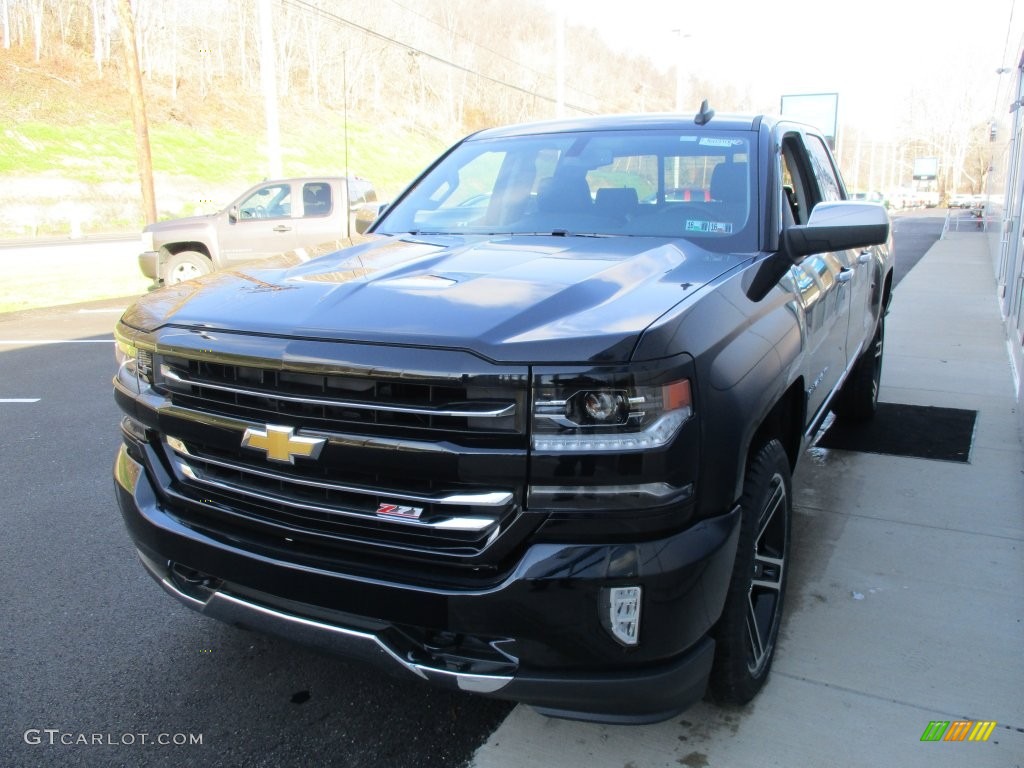 2016 Silverado 1500 LTZ Z71 Double Cab 4x4 - Black / Jet Black photo #8