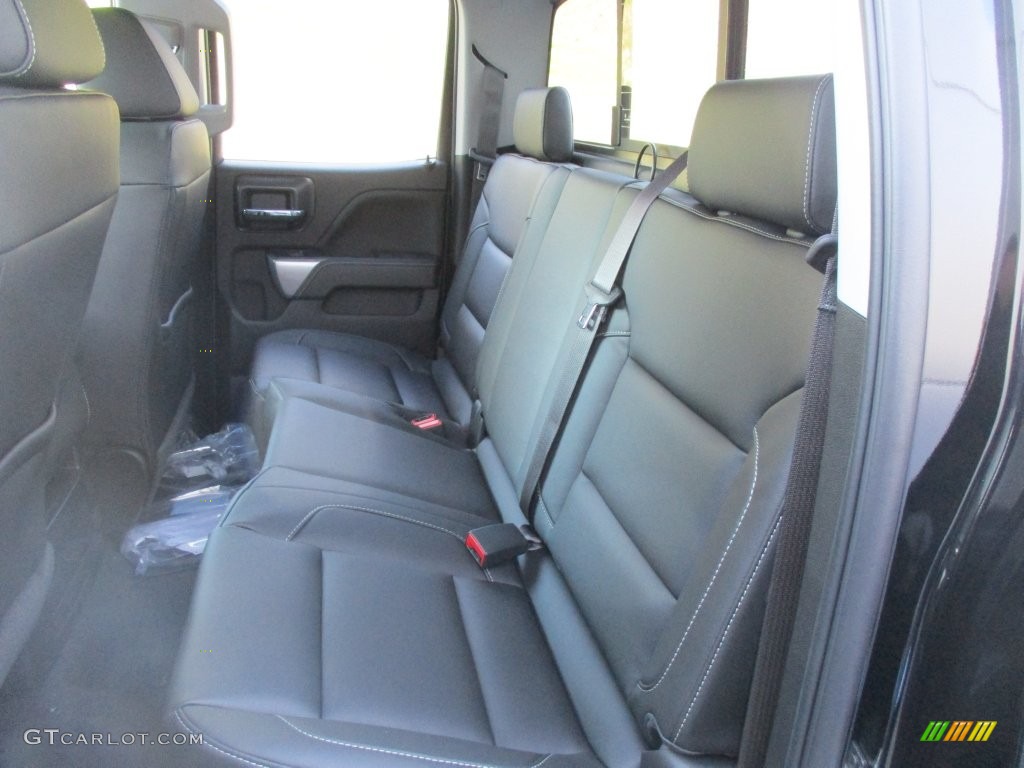 Jet Black Interior 2016 Chevrolet Silverado 1500 LTZ Z71 Double Cab 4x4 Photo #109177978