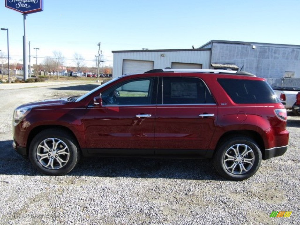 2016 Acadia SLT - Crimson Red Tintcoat / Dark Cashmere photo #3