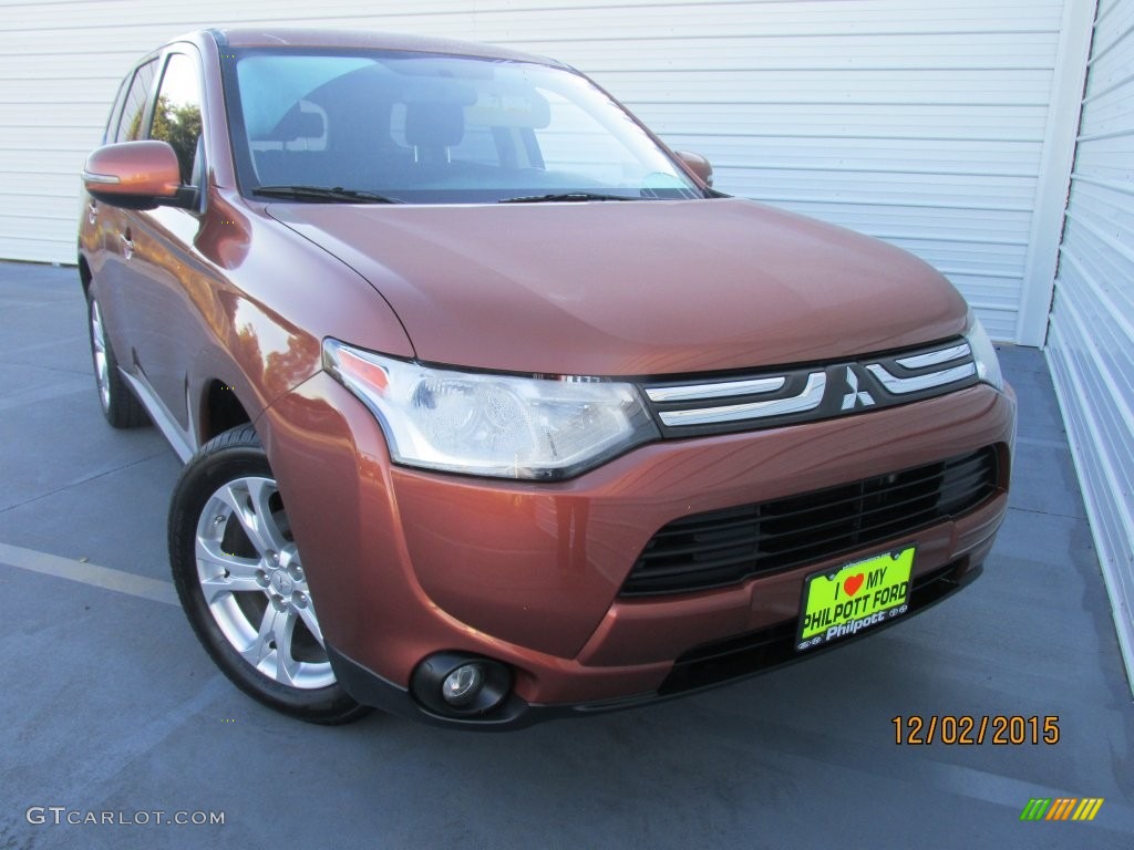 2014 Outlander SE - Copper Metallic / Black photo #1