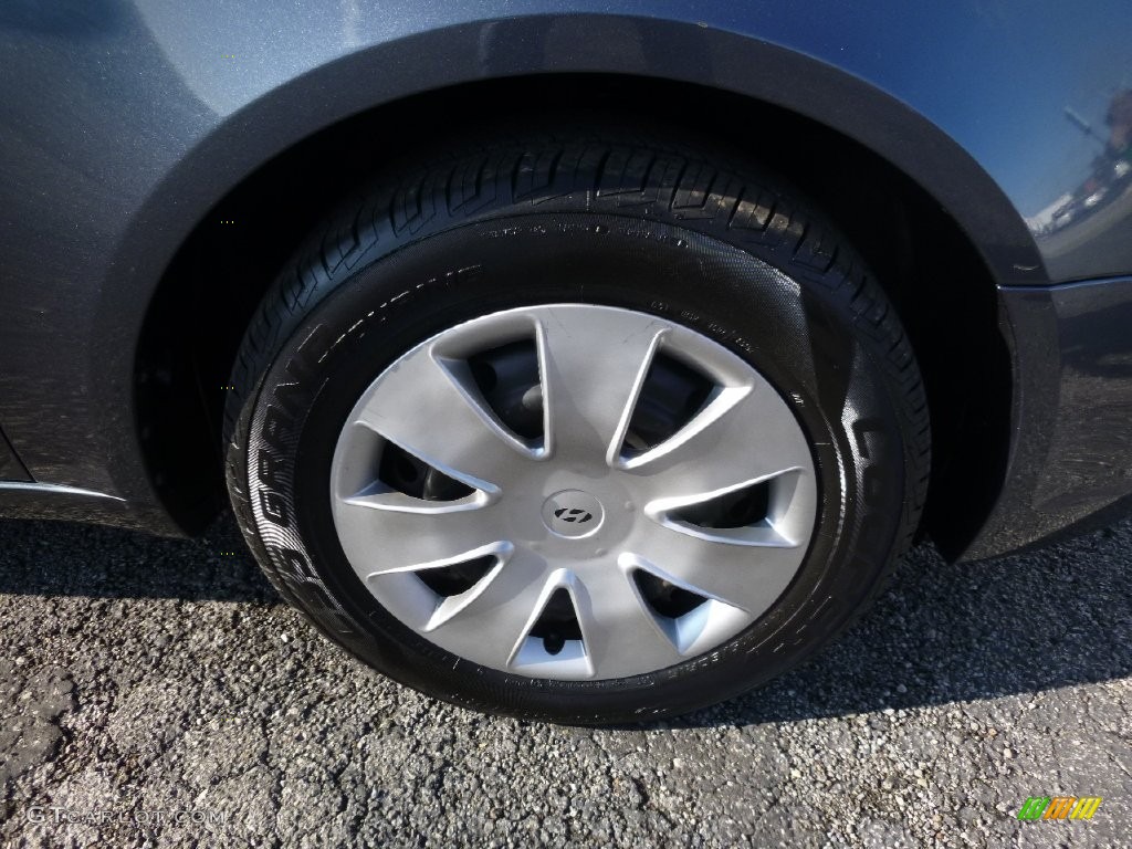 2009 Sonata GLS - Slate Blue / Camel photo #10