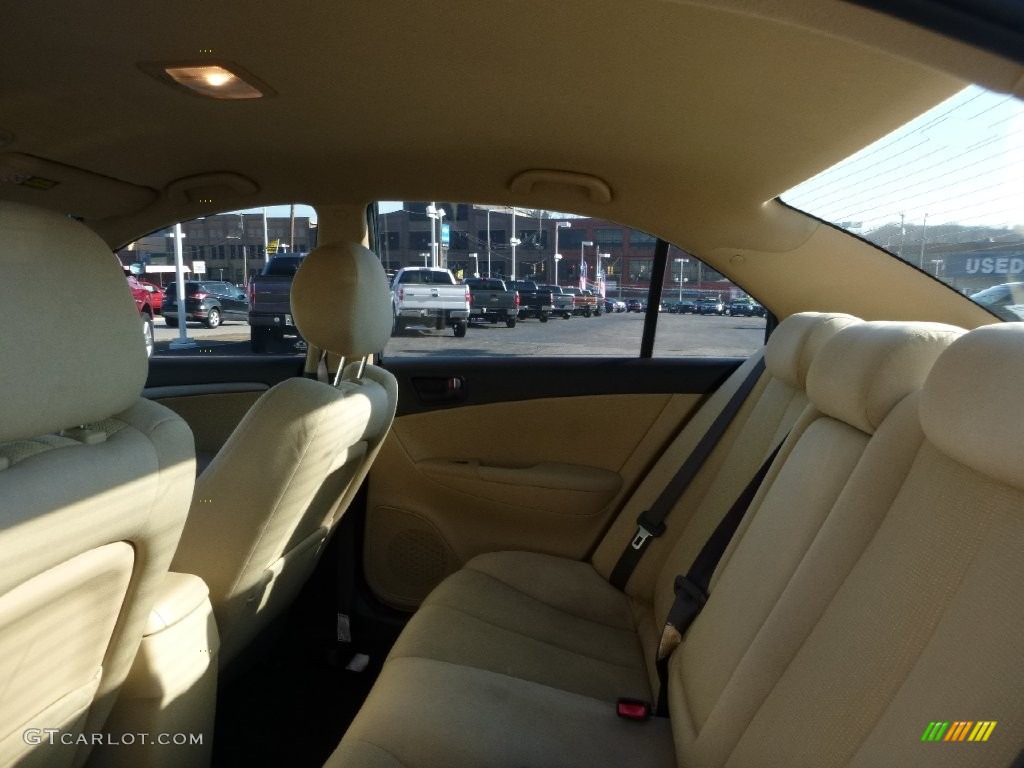 2009 Sonata GLS - Slate Blue / Camel photo #12