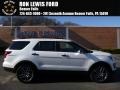 2016 White Platinum Metallic Tri-Coat Ford Explorer Sport 4WD  photo #1