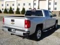 2016 Silver Ice Metallic Chevrolet Silverado 1500 LTZ Z71 Crew Cab 4x4  photo #5