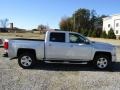 2016 Silver Ice Metallic Chevrolet Silverado 1500 LTZ Z71 Crew Cab 4x4  photo #6