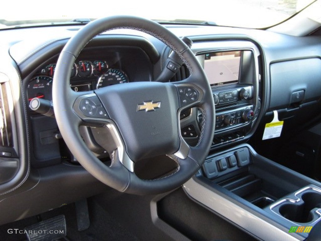 2016 Silverado 1500 LTZ Z71 Crew Cab 4x4 - Silver Ice Metallic / Jet Black photo #22