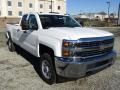 Front 3/4 View of 2016 Silverado 3500HD WT Double Cab 4x4