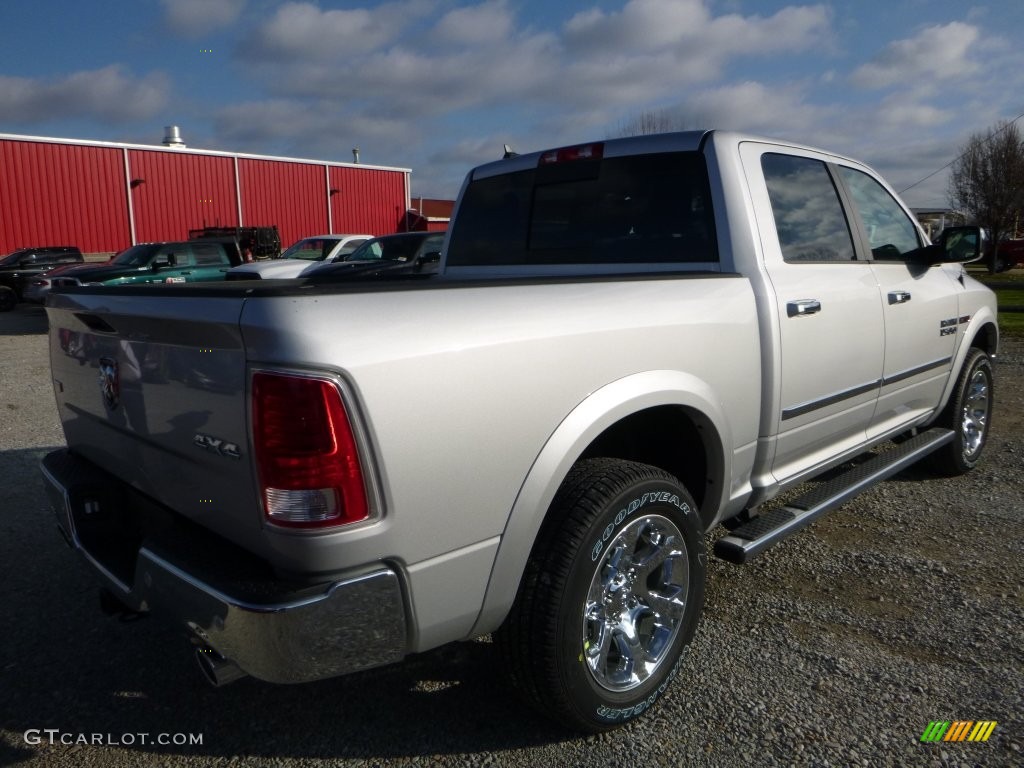 2016 1500 Laramie Crew Cab 4x4 - Bright Silver Metallic / Black photo #6