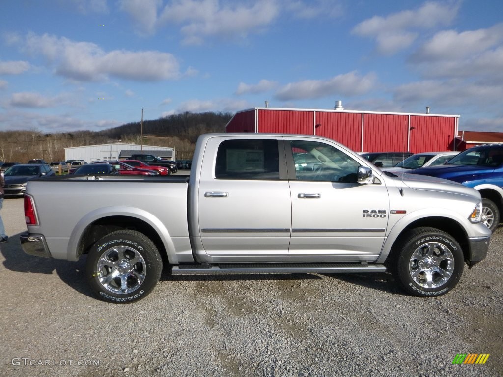 Bright Silver Metallic 2016 Ram 1500 Laramie Crew Cab 4x4 Exterior Photo #109184298