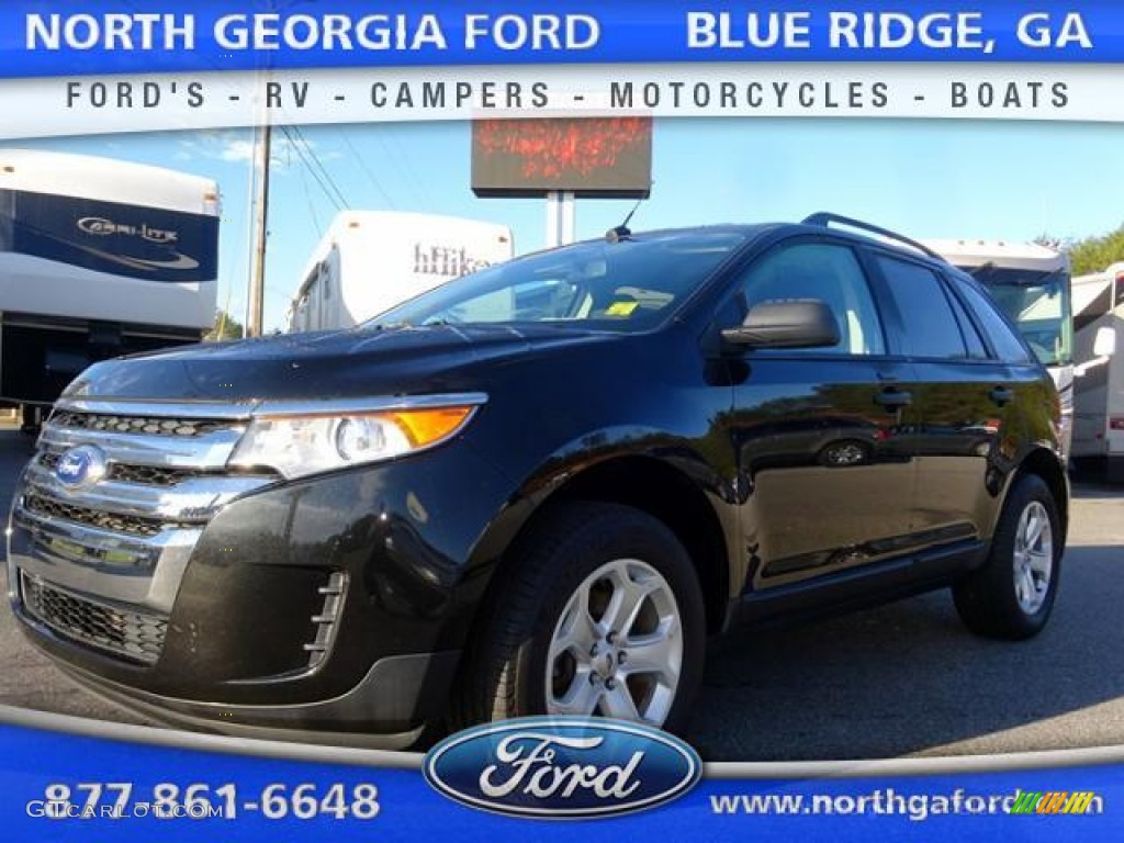 2013 Tuxedo Black Metallic Ford Edge SE AWD 109146764 Photo 36