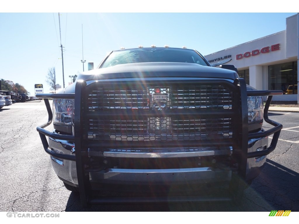 2012 Ram 3500 HD Big Horn Crew Cab 4x4 - Mineral Gray Pearl / Dark Slate/Medium Graystone photo #2