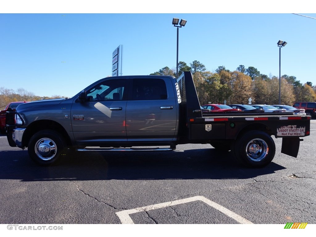 2012 Ram 3500 HD Big Horn Crew Cab 4x4 - Mineral Gray Pearl / Dark Slate/Medium Graystone photo #4