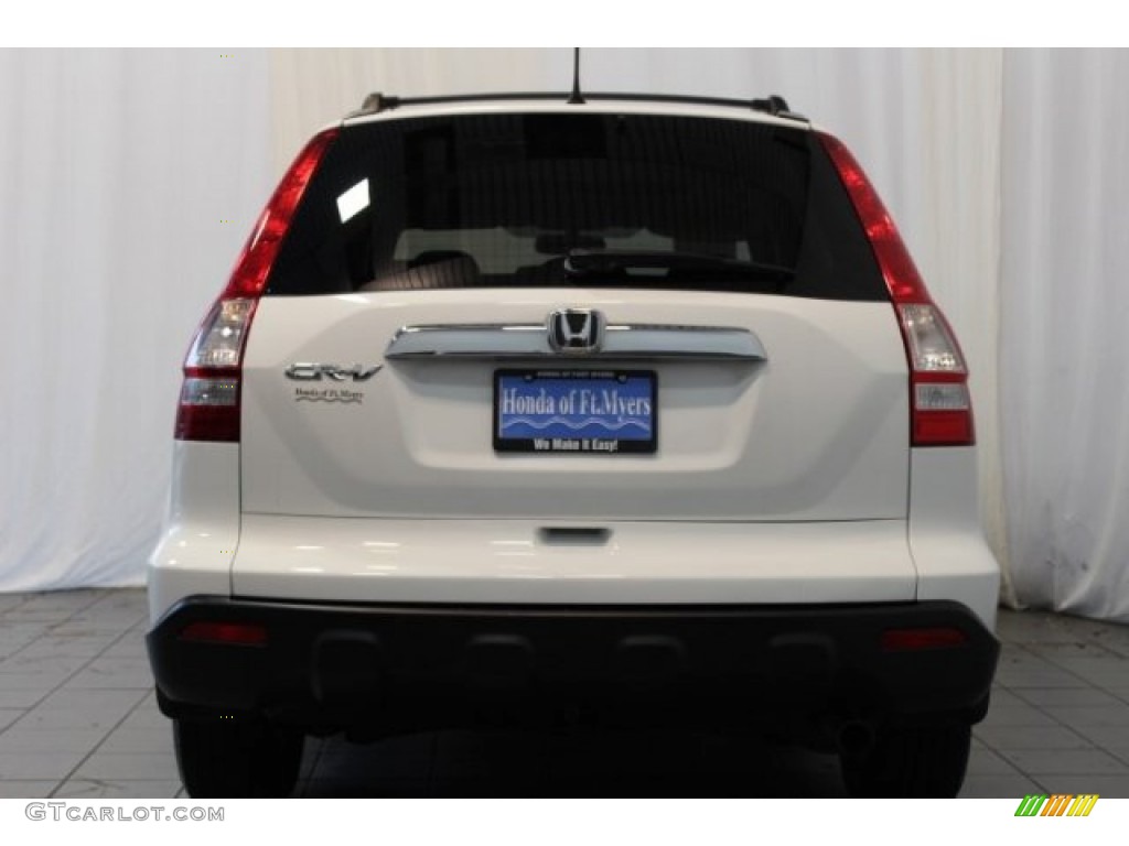 2007 CR-V EX - Taffeta White / Gray photo #6