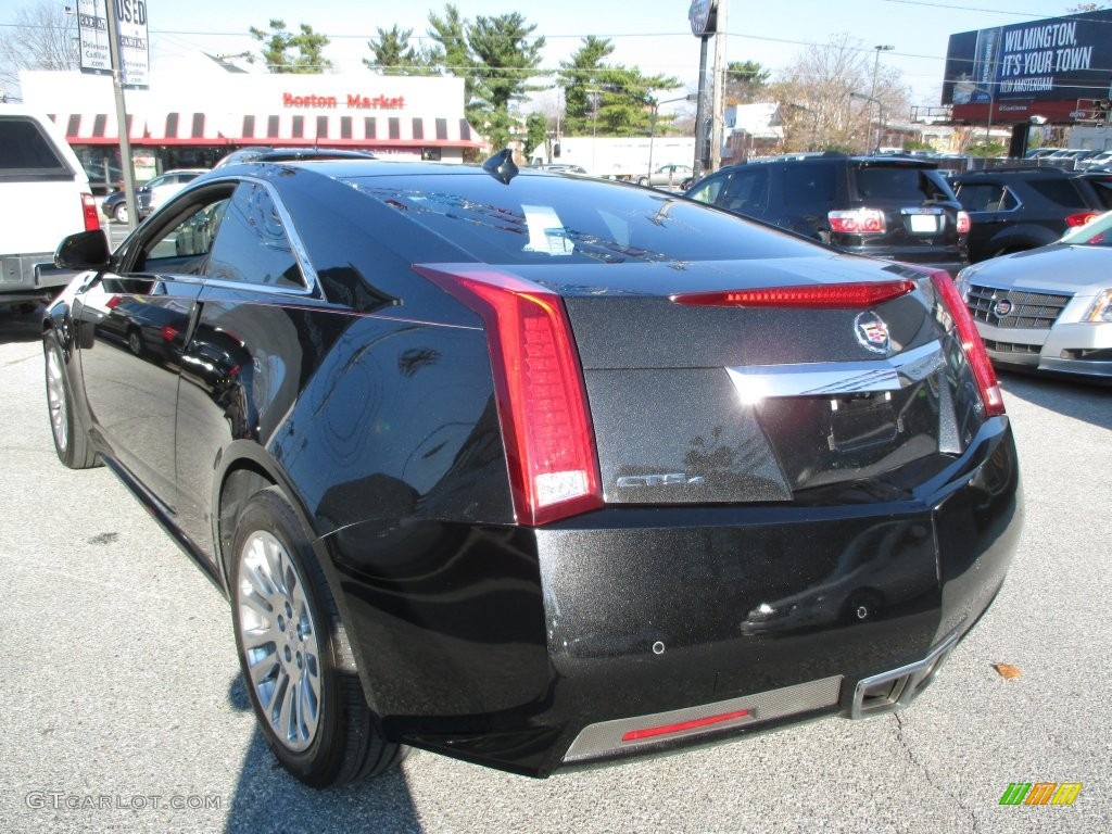 2012 CTS 4 AWD Coupe - Black Diamond Tricoat / Ebony/Ebony photo #4