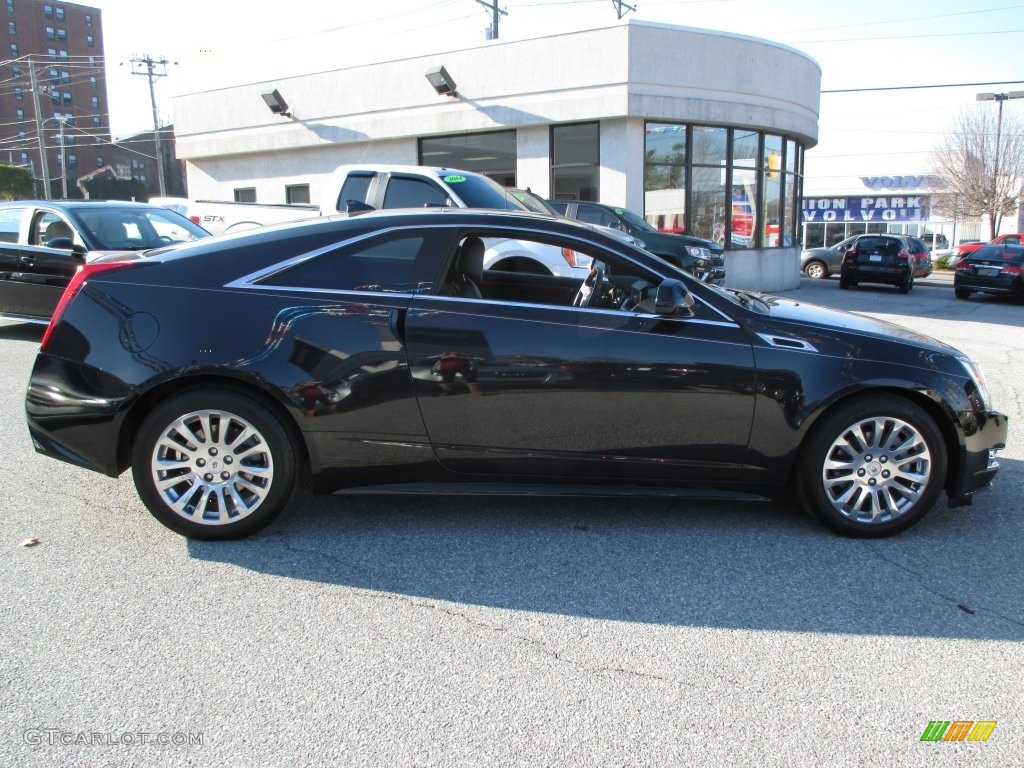 2012 CTS 4 AWD Coupe - Black Diamond Tricoat / Ebony/Ebony photo #7