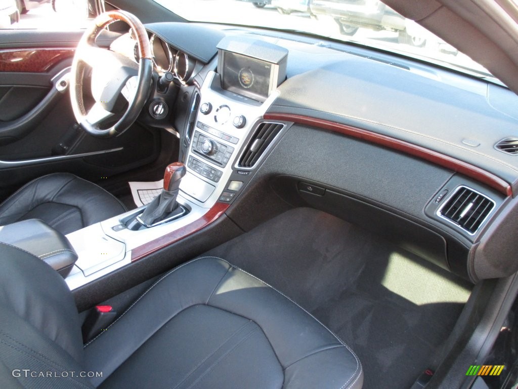 2012 CTS 4 AWD Coupe - Black Diamond Tricoat / Ebony/Ebony photo #11
