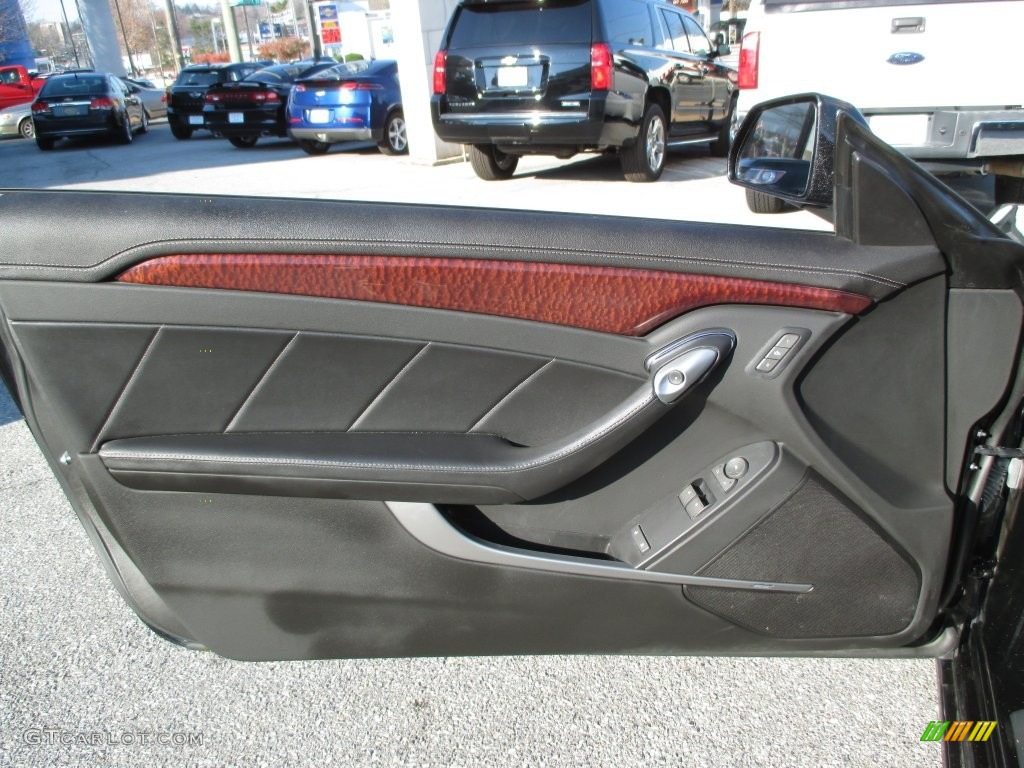2012 CTS 4 AWD Coupe - Black Diamond Tricoat / Ebony/Ebony photo #17