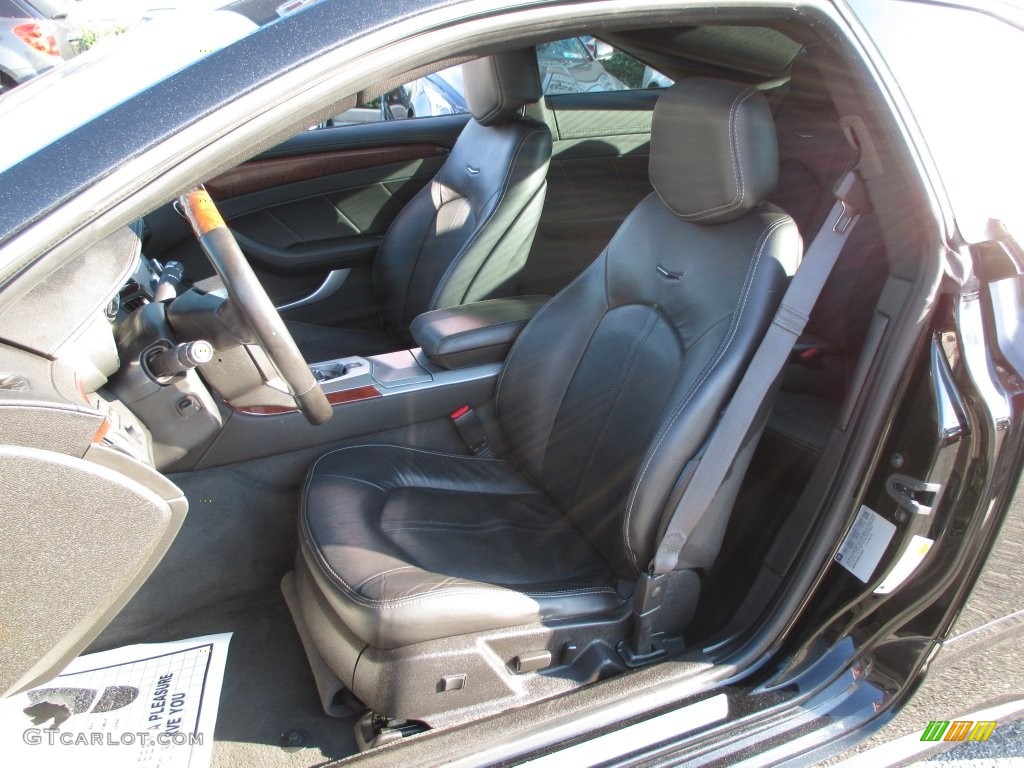 2012 CTS 4 AWD Coupe - Black Diamond Tricoat / Ebony/Ebony photo #19