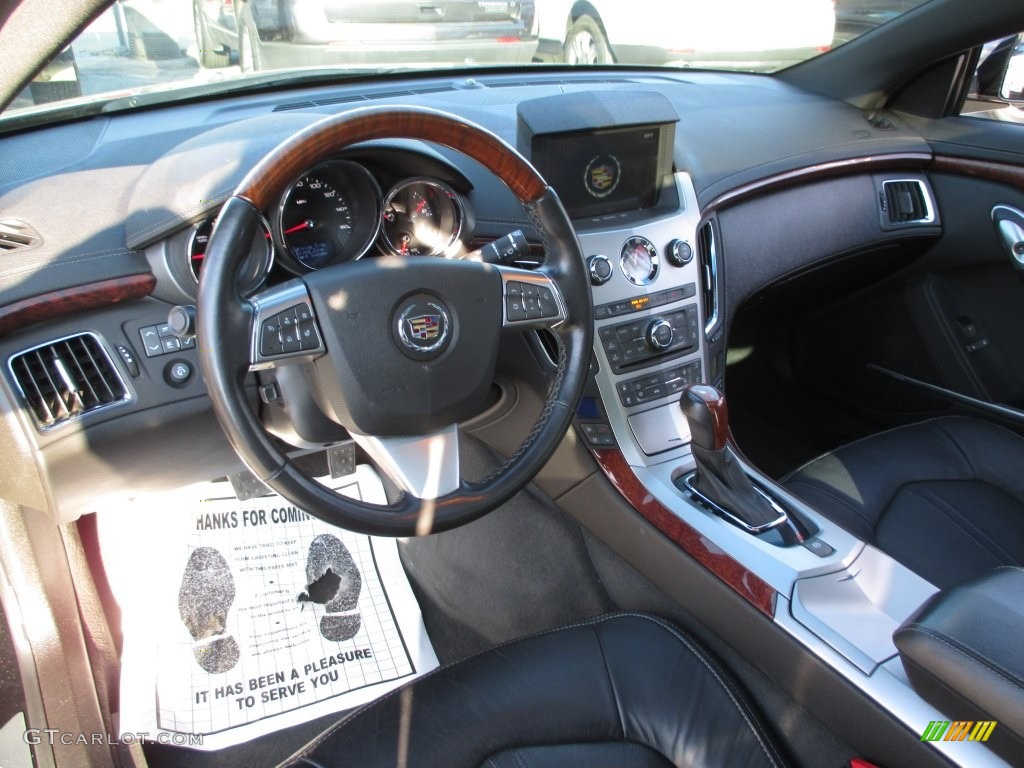 2012 CTS 4 AWD Coupe - Black Diamond Tricoat / Ebony/Ebony photo #20