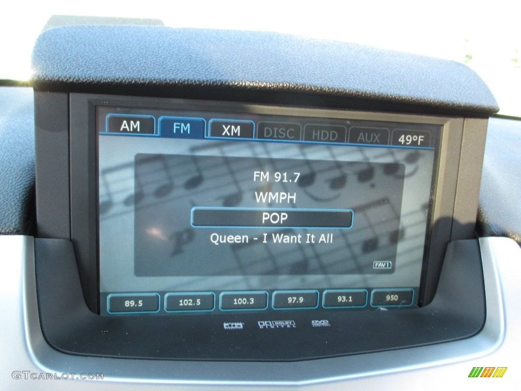 2012 CTS 4 AWD Coupe - Black Diamond Tricoat / Ebony/Ebony photo #40