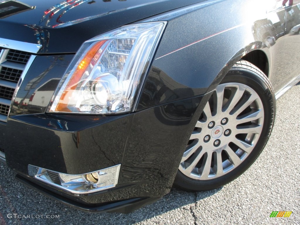 2012 CTS 4 AWD Coupe - Black Diamond Tricoat / Ebony/Ebony photo #44
