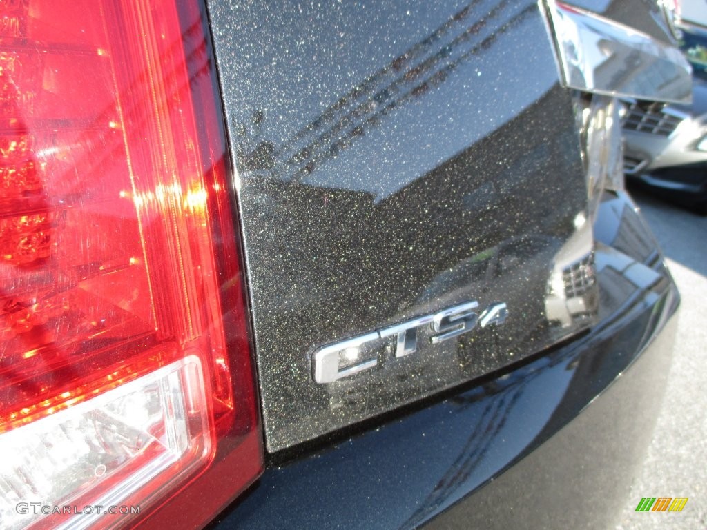 2012 CTS 4 AWD Coupe - Black Diamond Tricoat / Ebony/Ebony photo #49