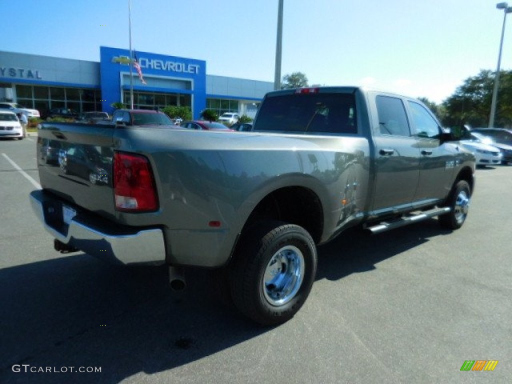 2013 3500 Tradesman Crew Cab 4x4 Dually - Mineral Gray Metallic / Black/Diesel Gray photo #8