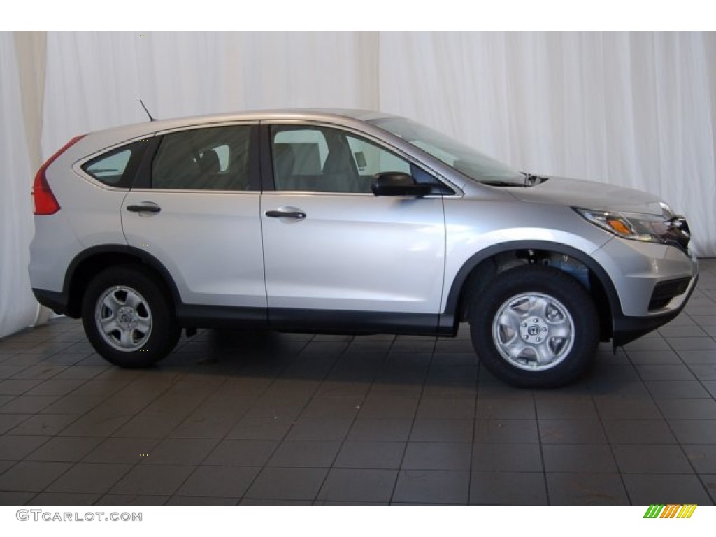 2016 CR-V LX - Alabaster Silver Metallic / Gray photo #4
