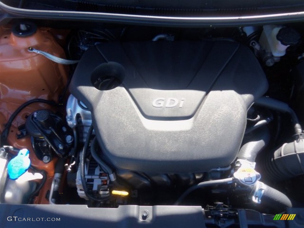2016 Accent SE Hatchback - Vitamin C / Black photo #7