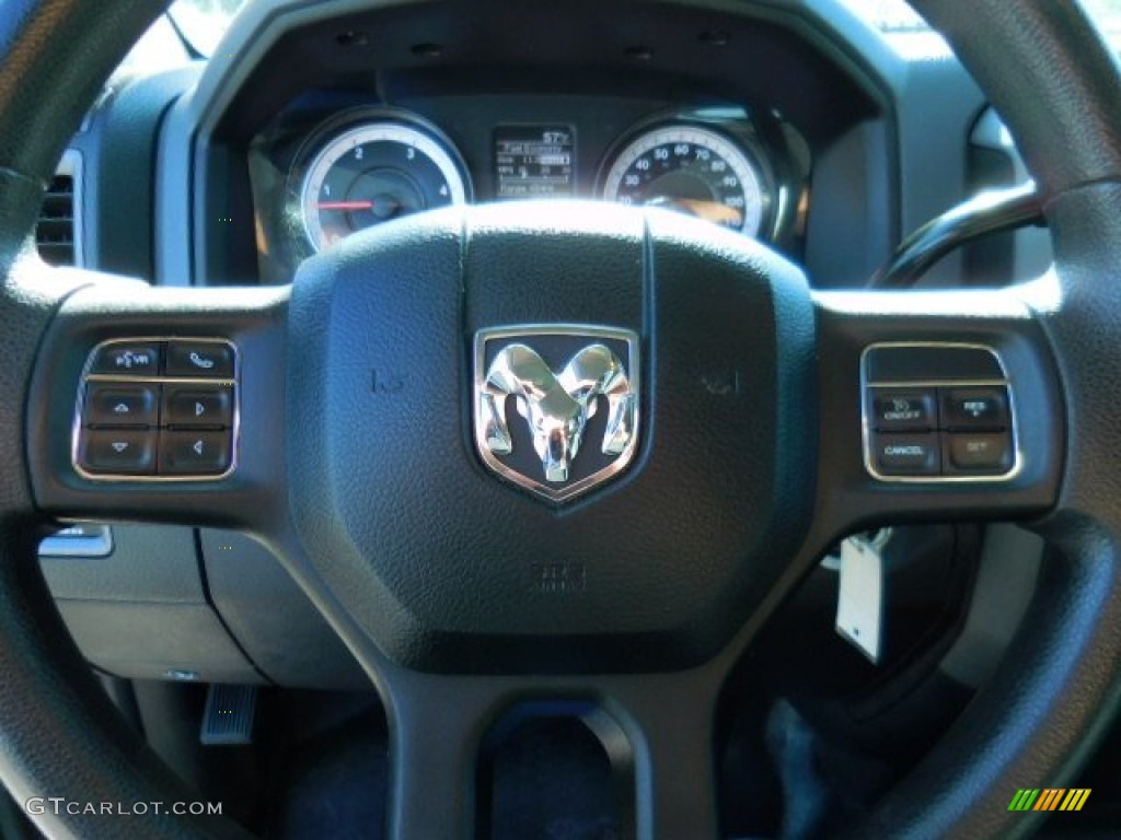 2013 3500 Tradesman Crew Cab 4x4 Dually - Mineral Gray Metallic / Black/Diesel Gray photo #22