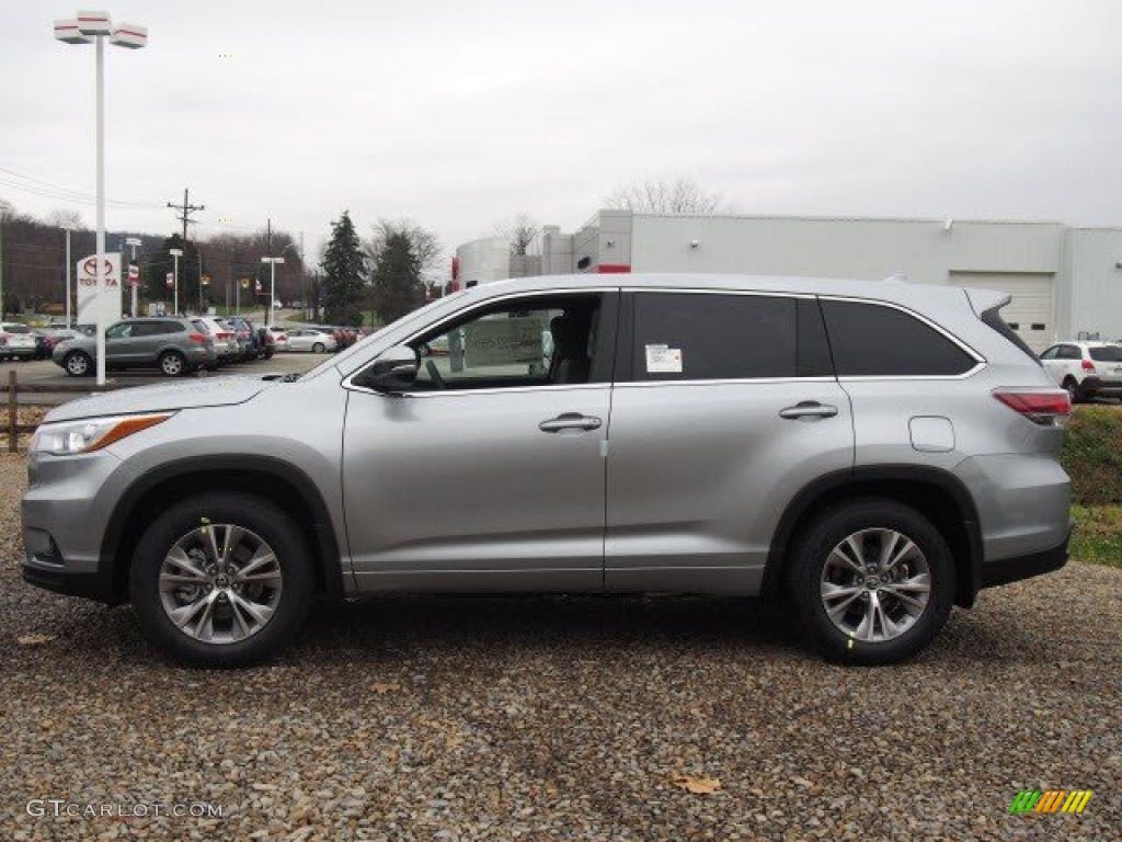 Silver Sky Metallic 2016 Toyota Highlander LE Plus AWD Exterior Photo #109194084