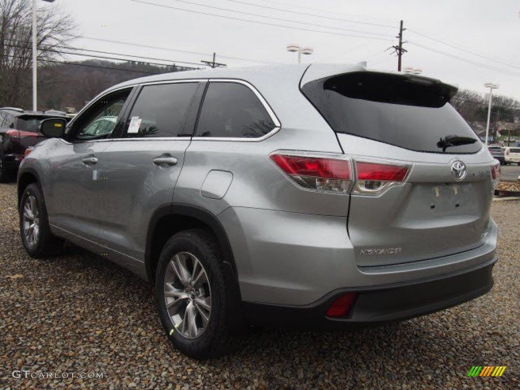 Silver Sky Metallic 2016 Toyota Highlander LE Plus AWD Exterior Photo #109194100