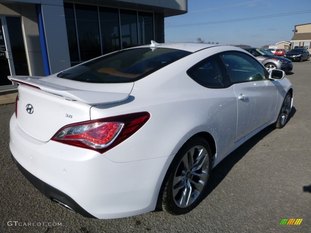 Casablanca White 2016 Hyundai Genesis Coupe 3.8 Ultimate Exterior Photo #109195447