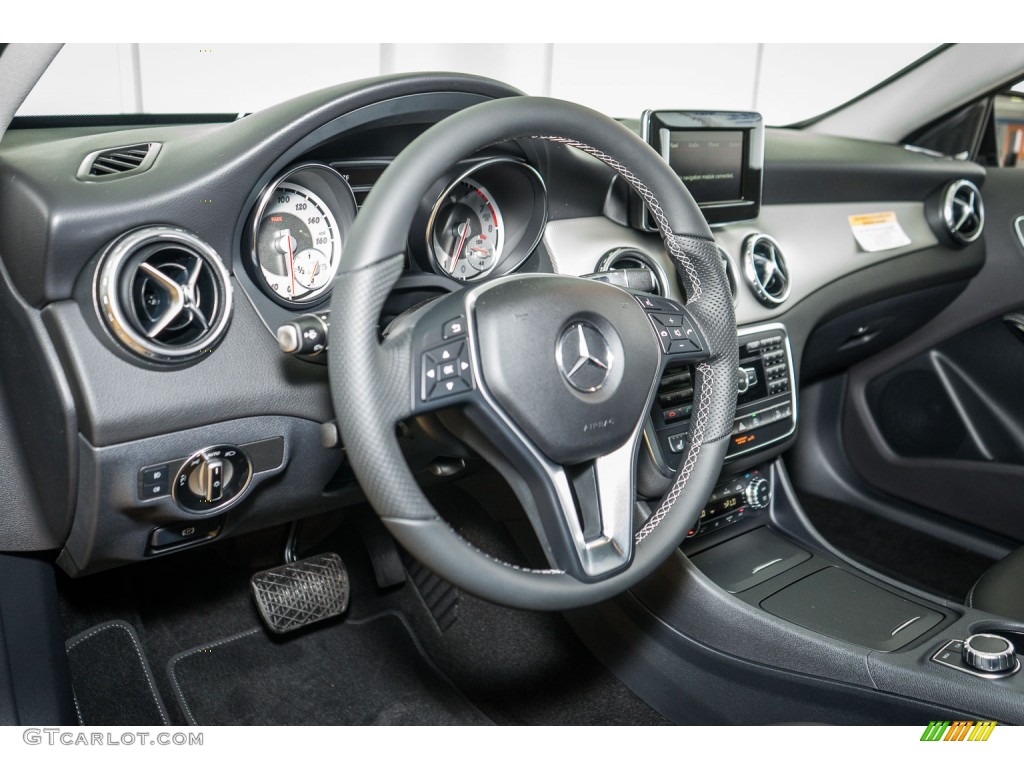 2016 Mercedes-Benz GLA 250 4Matic Black Dashboard Photo #109195627