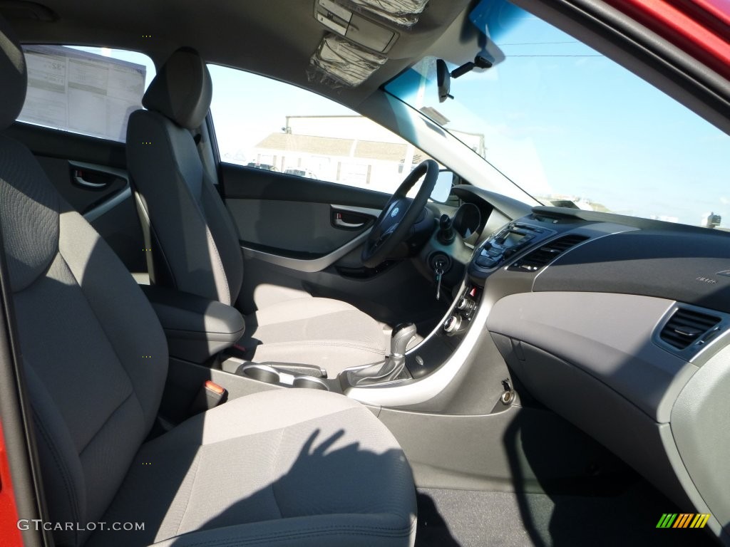 2016 Elantra SE - Red / Gray photo #4