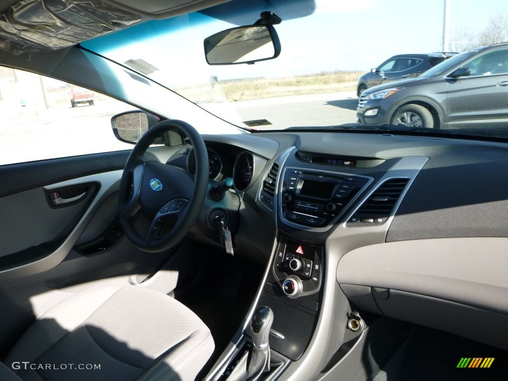 2016 Elantra SE - Red / Gray photo #5