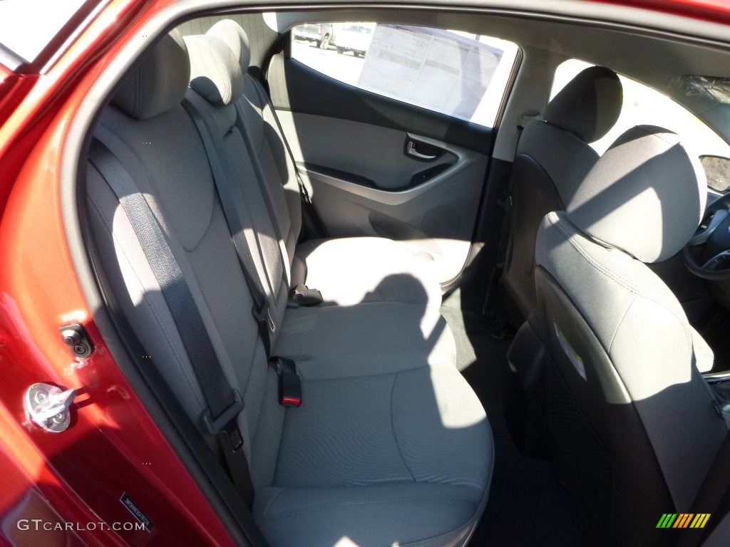 2016 Elantra SE - Red / Gray photo #6