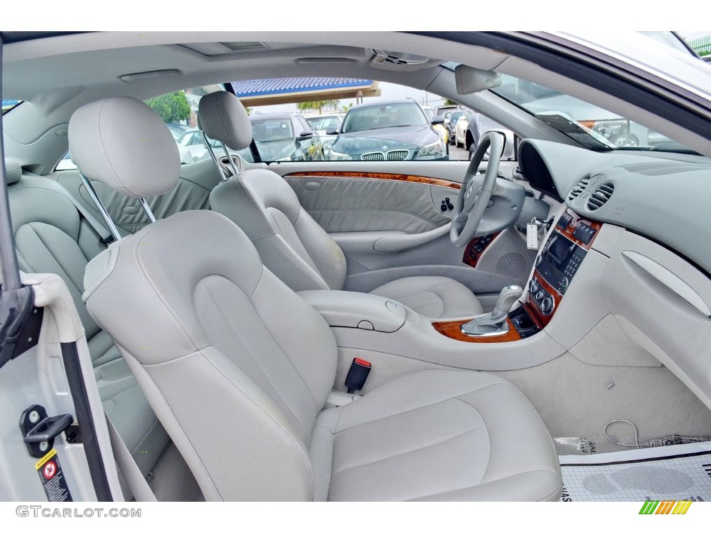 2005 CLK 320 Coupe - Brilliant Silver Metallic / Ash photo #23