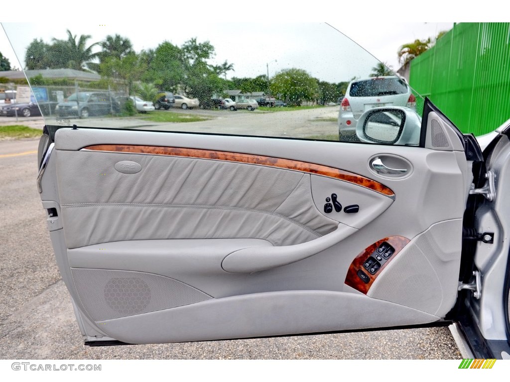 2005 Mercedes-Benz CLK 320 Coupe Ash Door Panel Photo #109197271