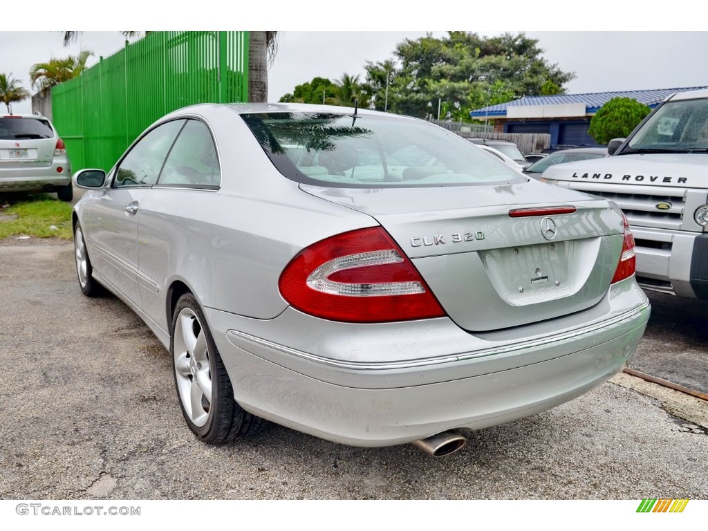 2005 CLK 320 Coupe - Brilliant Silver Metallic / Ash photo #110