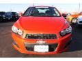 2012 Inferno Orange Metallic Chevrolet Sonic LT Sedan  photo #8