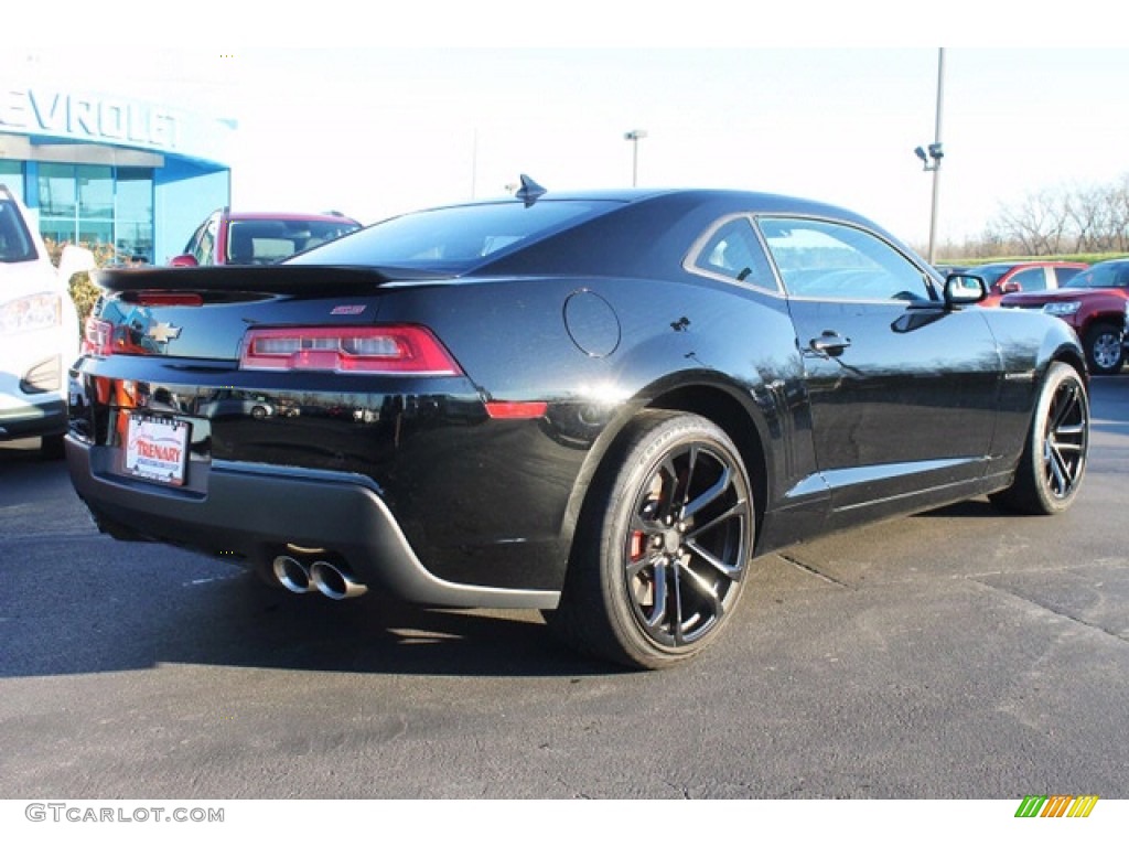 2014 Camaro SS Coupe - Black / Black photo #3