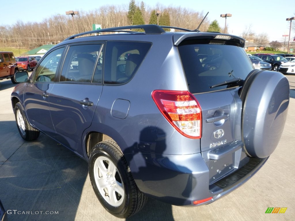 2012 RAV4 I4 4WD - Pacific Blue Metallic / Ash photo #9