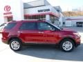 2015 Ruby Red Ford Explorer XLT 4WD  photo #3