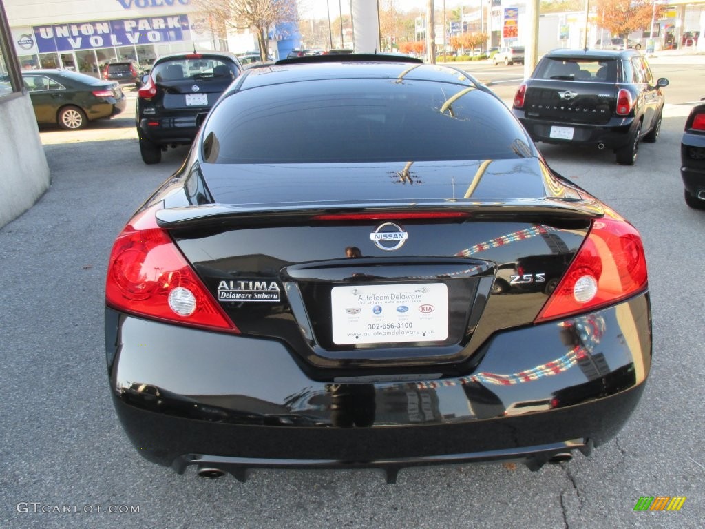 2010 Altima 2.5 S Coupe - Crimson Black / Charcoal photo #6