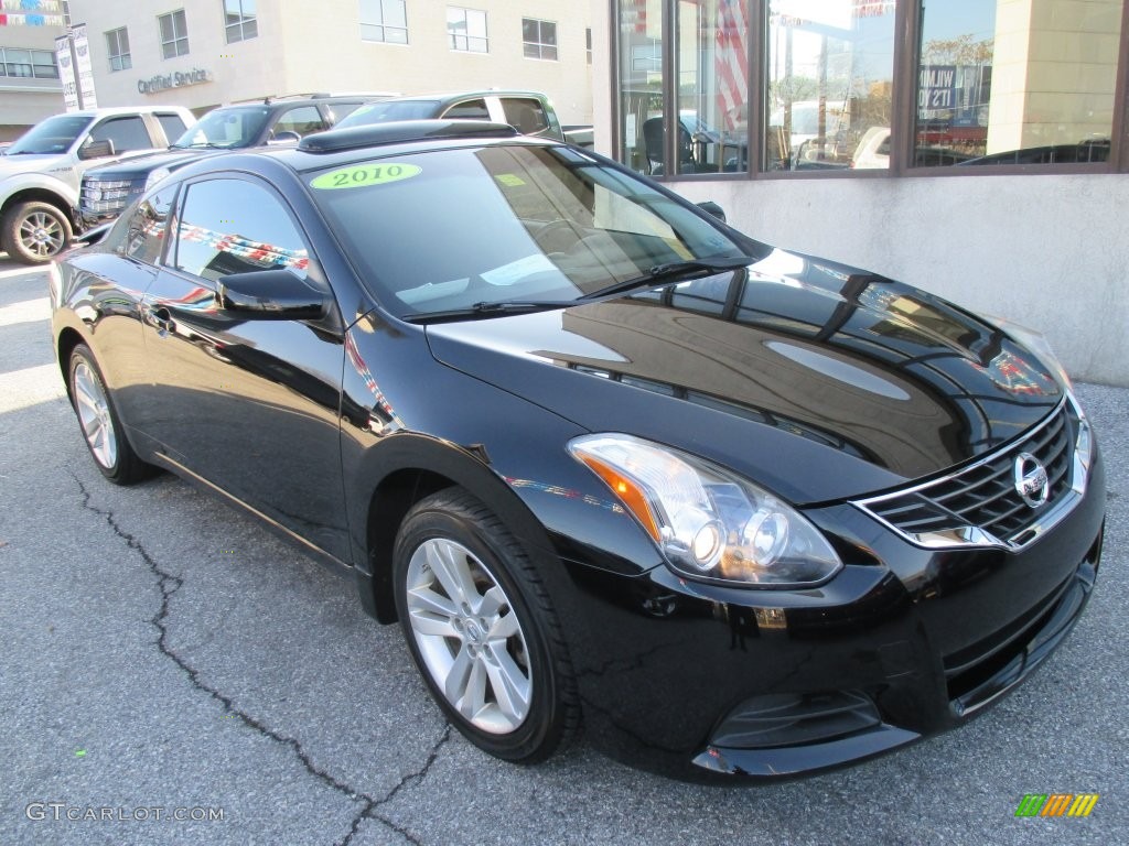 2010 Altima 2.5 S Coupe - Crimson Black / Charcoal photo #8