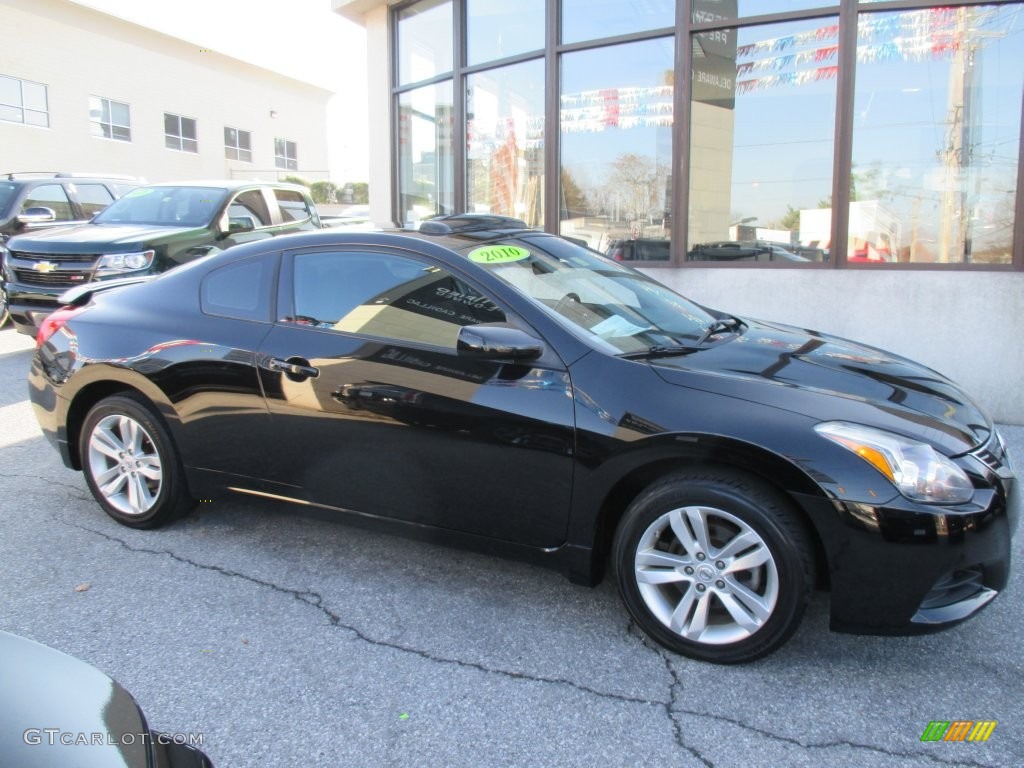 2010 Altima 2.5 S Coupe - Crimson Black / Charcoal photo #9