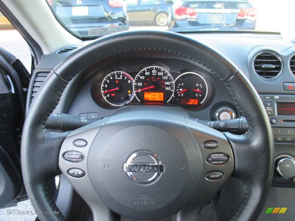 2010 Altima 2.5 S Coupe - Crimson Black / Charcoal photo #16