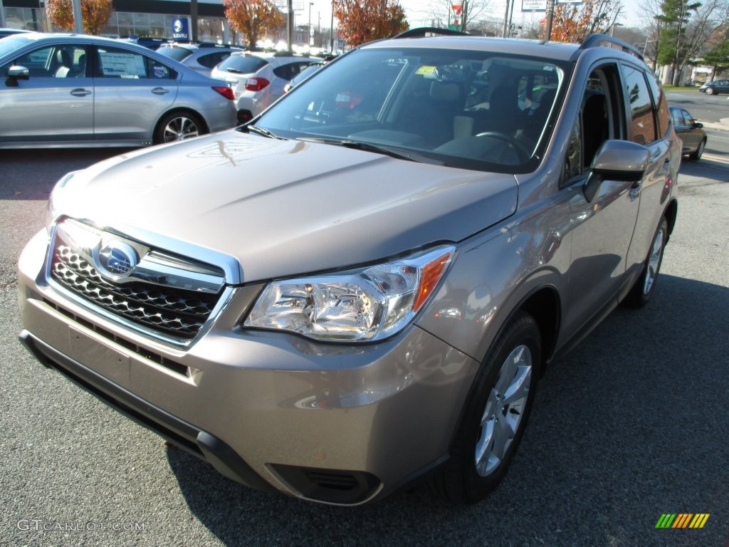 Burnished Bronze Metallic 2015 Subaru Forester 2.5i Premium Exterior Photo #109200535