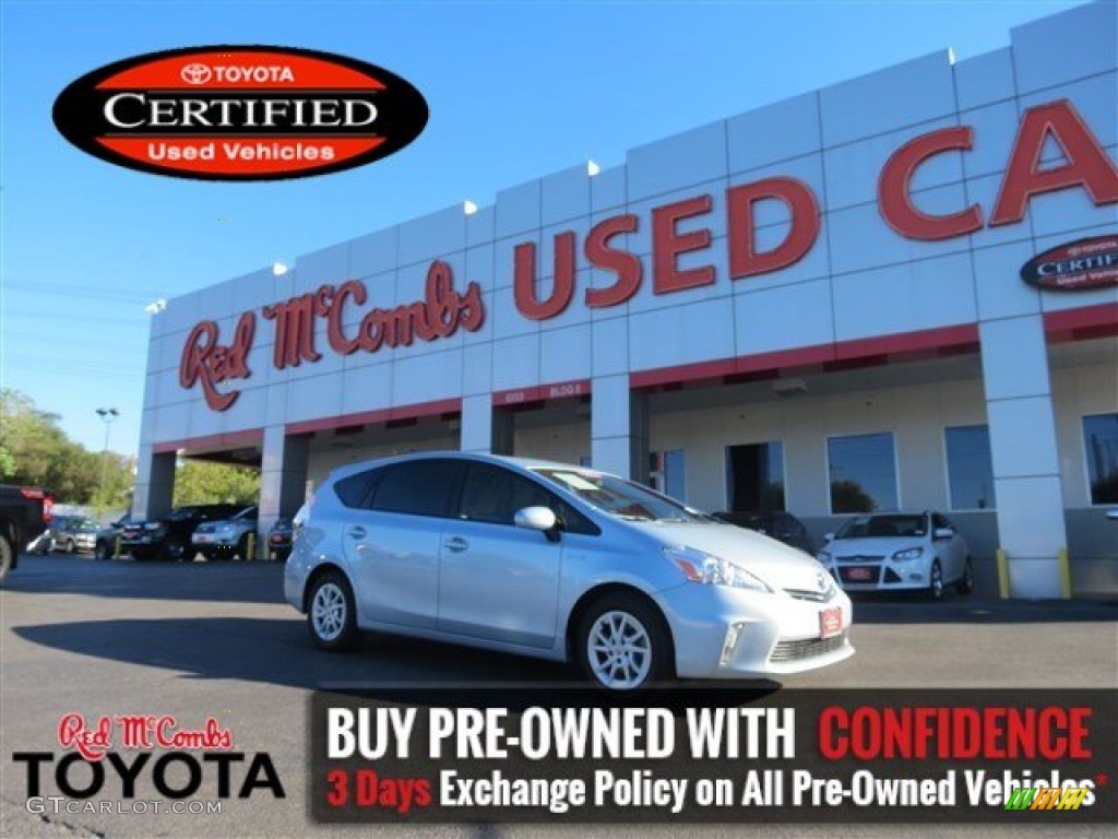 Clear Sky Metallic Toyota Prius v